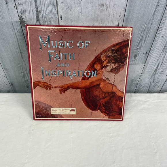 Vintage 1968 Readers Digest Music of Faith and Inspiration LP Vinyl Record - Picture 1 of 2